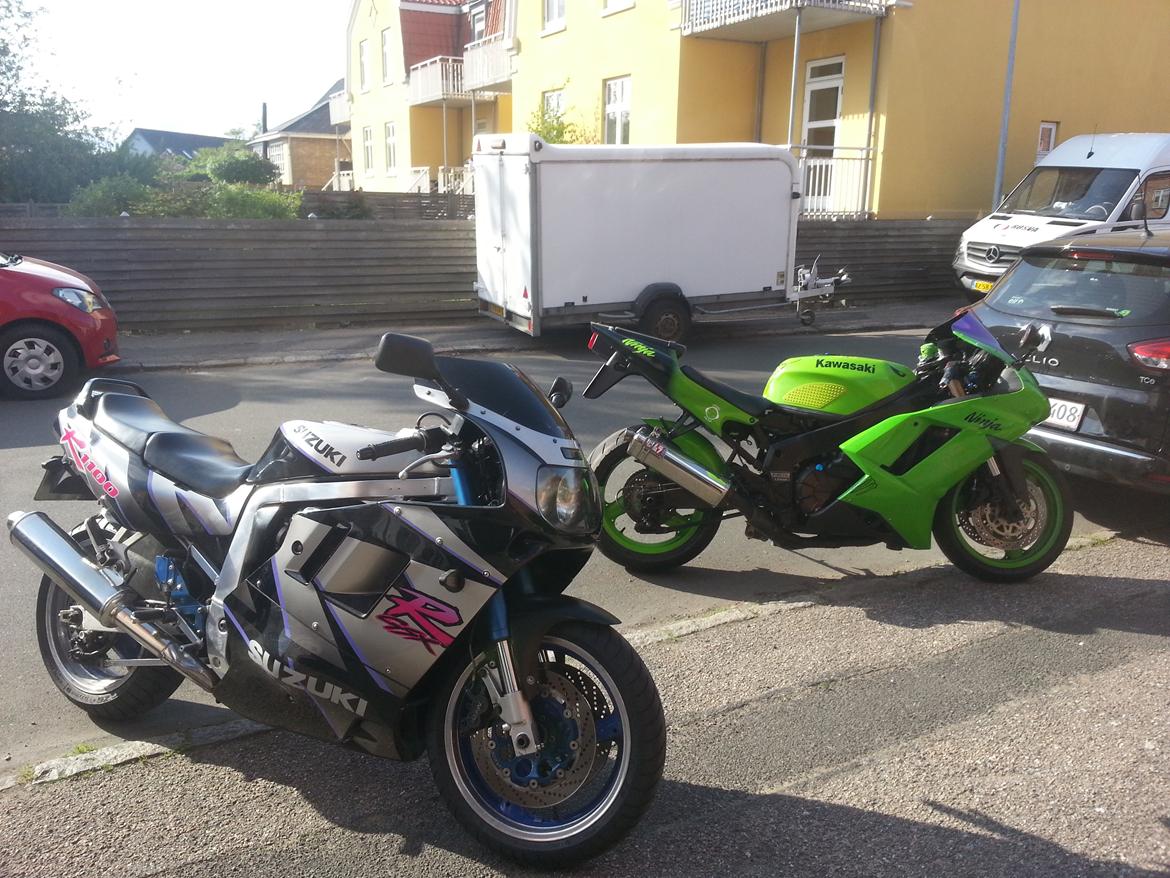 Kawasaki Ninja ZXR750 H1 - Det sidste farvel til min GSXR før byt. billede 12