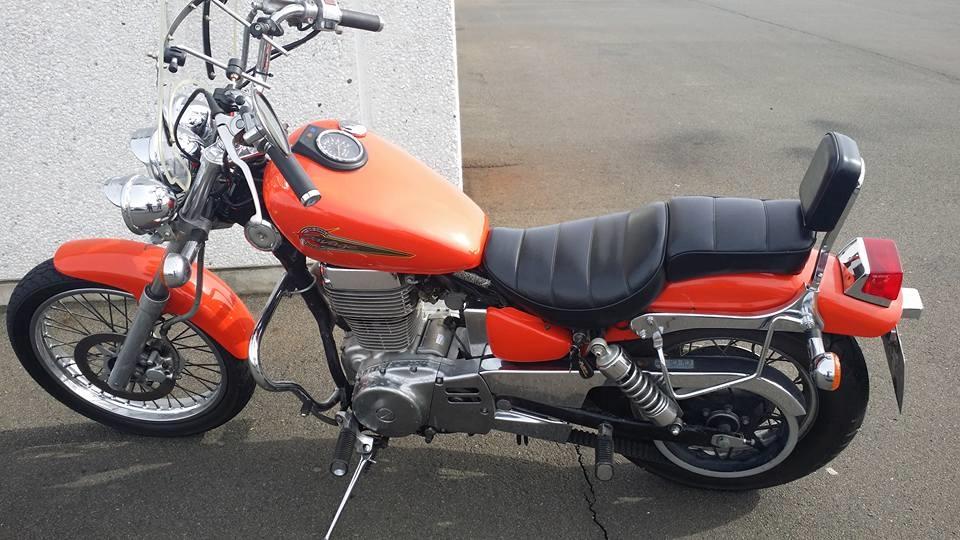 Suzuki ls650 Savage - Som hun så ud da jeg købte hendes gunst billede 2