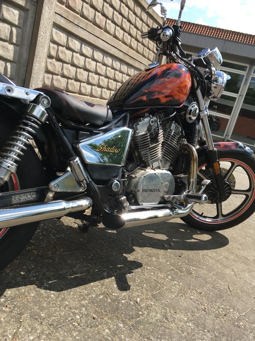 Honda Vt 750 shadow (solgt) billede 8