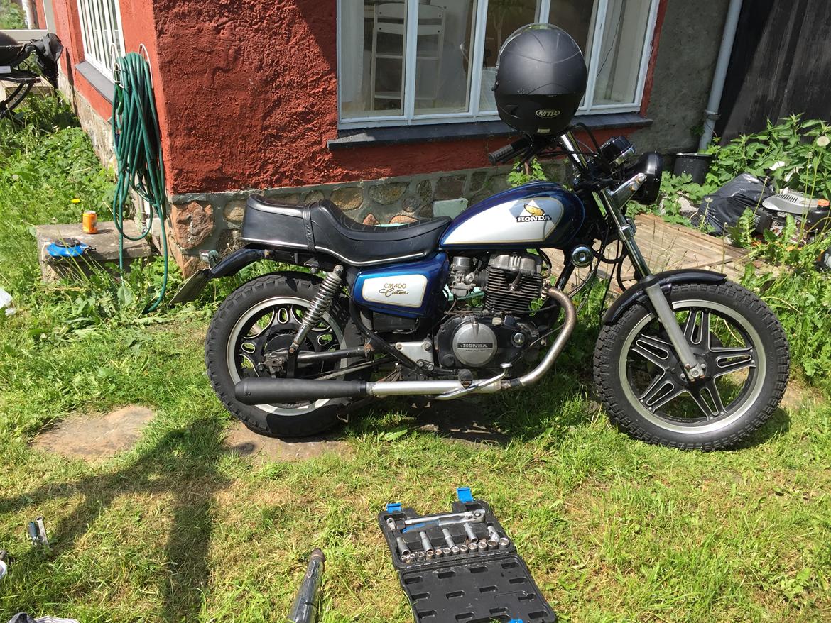 Honda Cm 400 - Så kom de nye Potter på billede 14