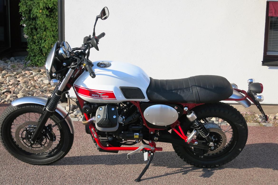 Moto Guzzi V7 II Stornello - Italiensk fabriks Scrambler billede 3