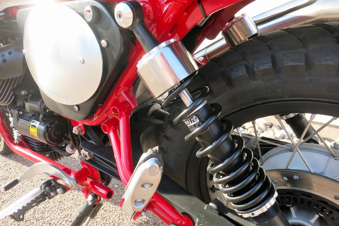 Moto Guzzi V7 II Stornello - Standard affjedring. billede 10