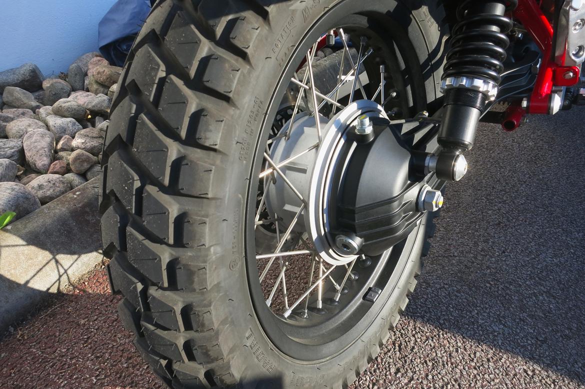Moto Guzzi V7 II Stornello - Fede dæk til en tur på stranden. Scrambler godkendt. billede 16