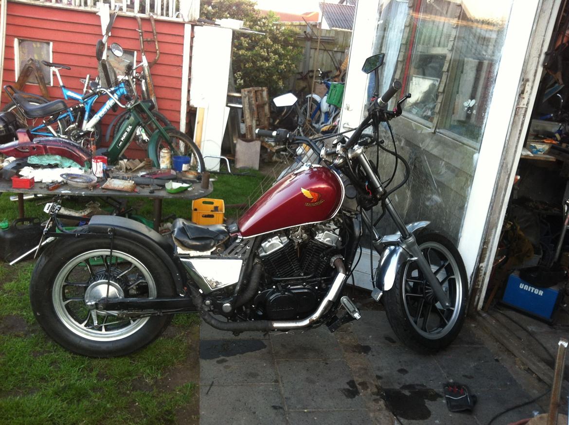 Honda VT500 Costum Bobber billede 15