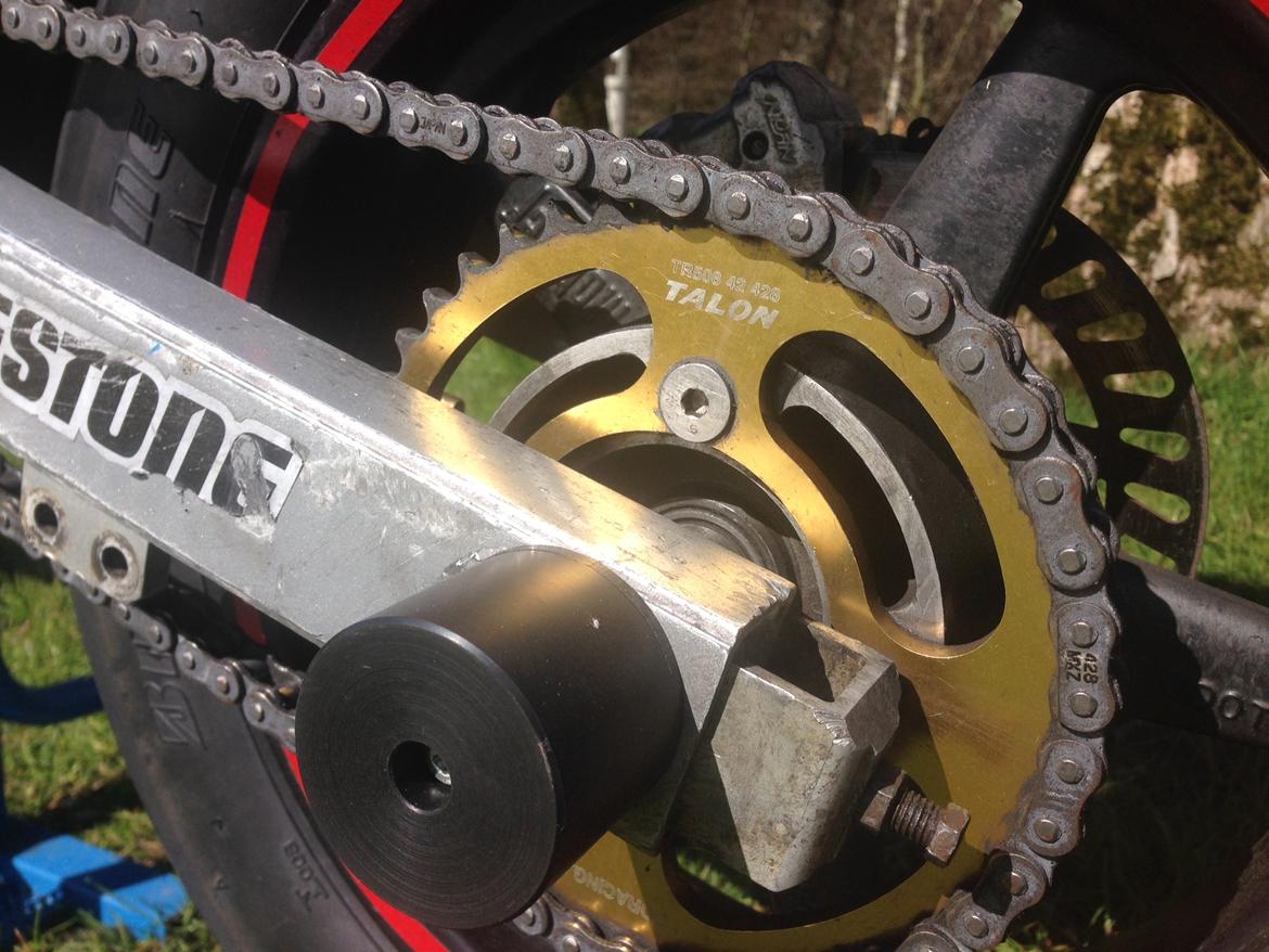 Yamaha Yz 85 motard (færdig) billede 15