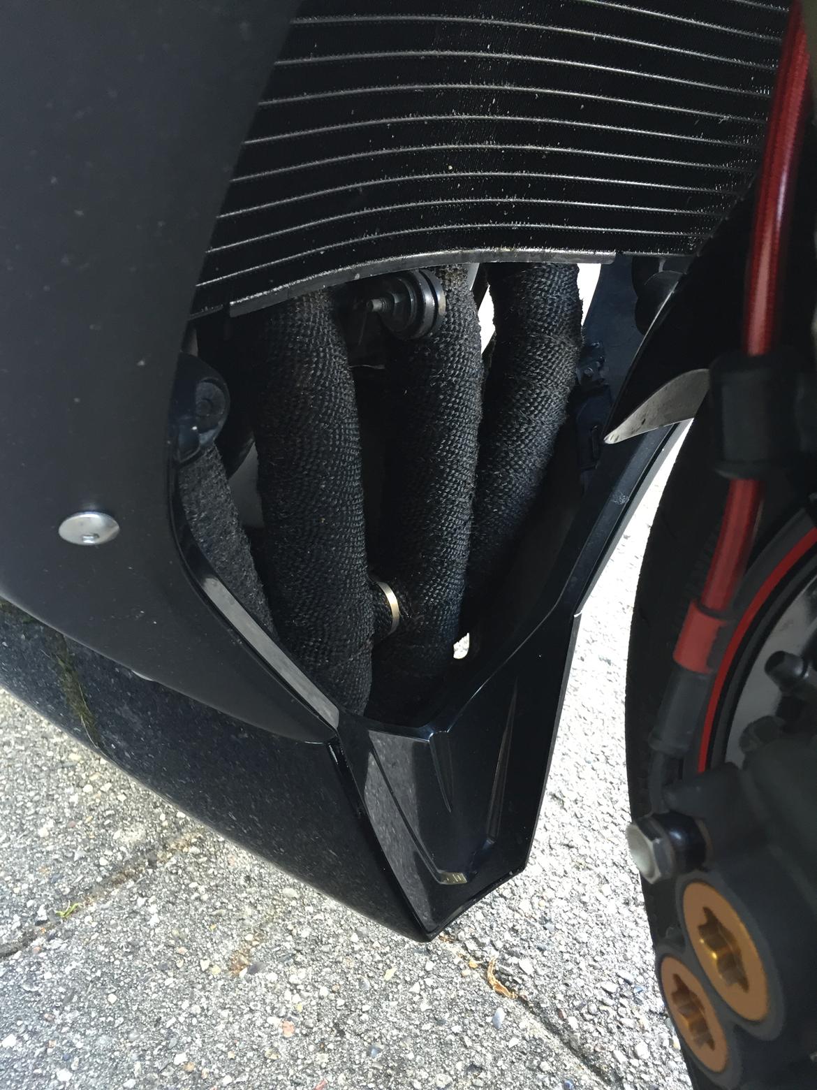 Yamaha YZF R6 - Heat wrap. Jeg er selv ok tilfreds med resultatet. billede 6