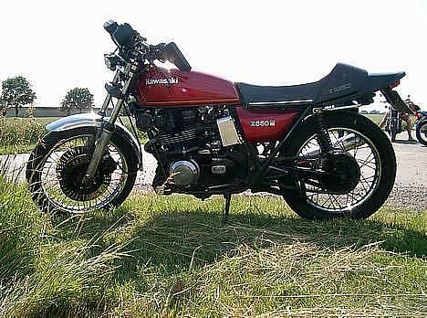 Kawasaki Z650 Turbo - Sommer 2005. stadigvæk med originale gafler og hjul billede 6