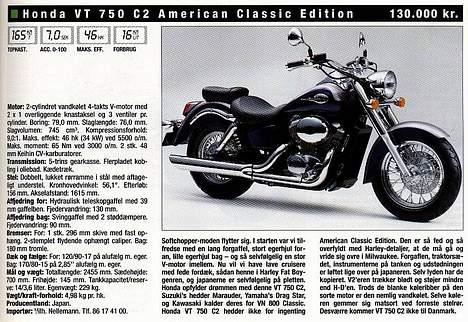 Honda Shadow VT750 ACE [SOLGT] - MC Revyen 1998 billede 19