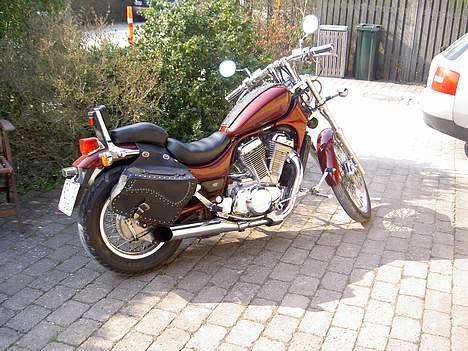 Suzuki Intruder VS 750(afgået ved totalskadedøden) - JaJa - helt dumt blev det nu ikke billede 7