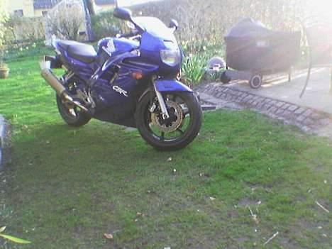 Honda CBR 600 F2 [SOLGT] - Bemærk den fantastiske dybde i farven - Tak Nokia 6600 (not) billede 4