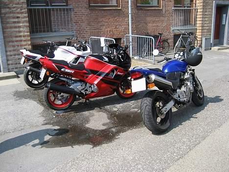 Honda CB 600 F Hornet (solgt) - På vej til MC træf i Aalborg, maj 2006 billede 3