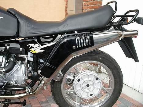 BMW R80 GS - Rustfri Y-rør og "Potte" billede 8
