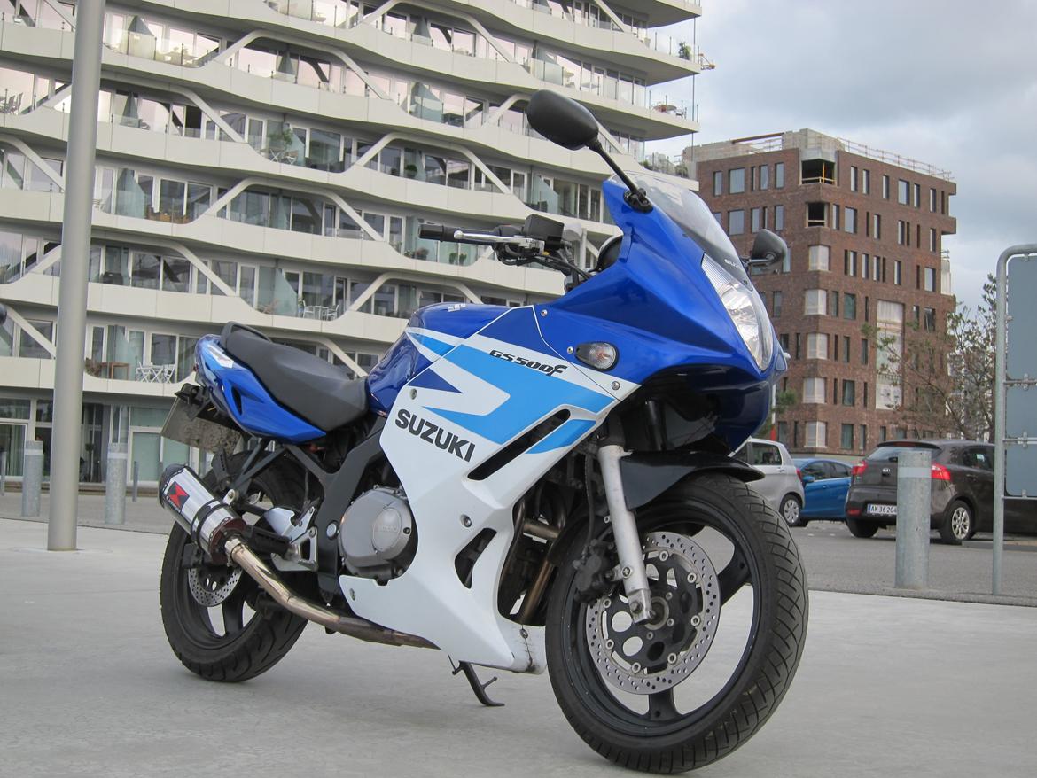 Suzuki GS500F - Nyt billede 22-6-16 - Århus Havn billede 1