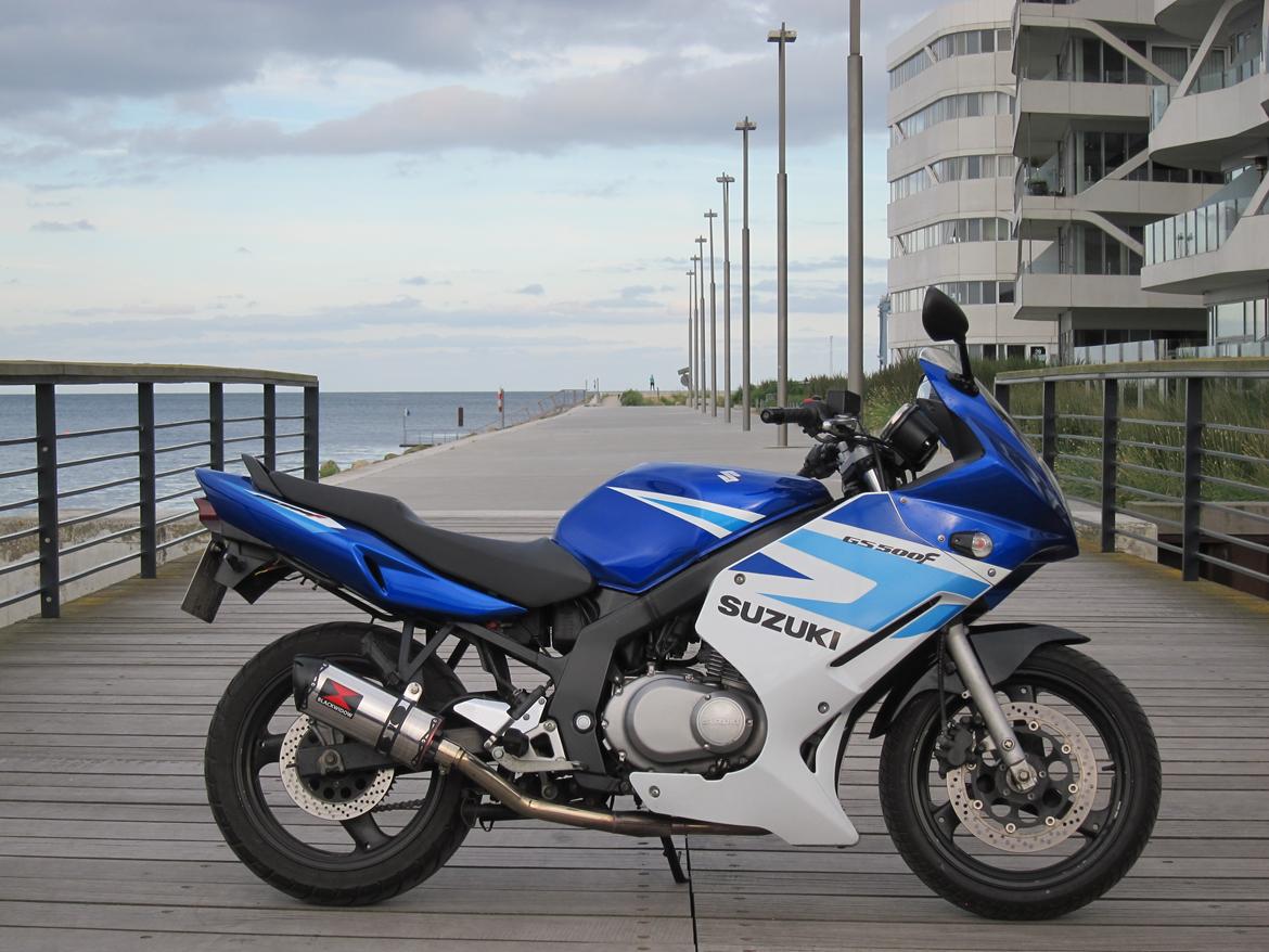 Suzuki GS500F - Nyt billede 22-6-16 - Århus Havn billede 3