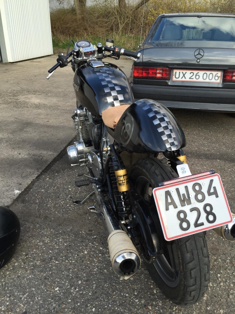 Suzuki GS 750 cafe racer billede 4