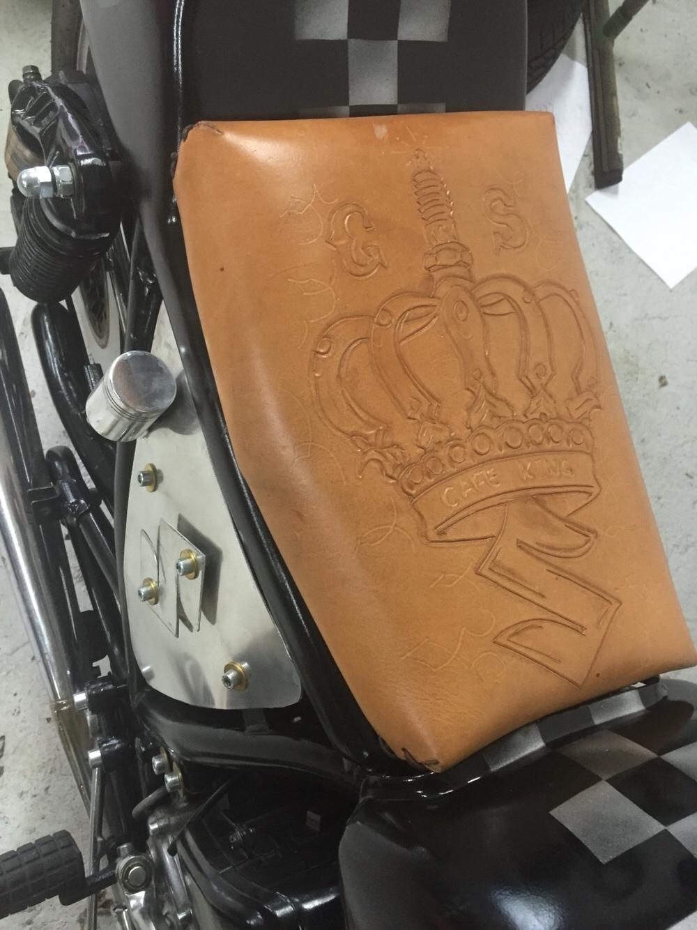 Suzuki GS 750 cafe racer billede 6