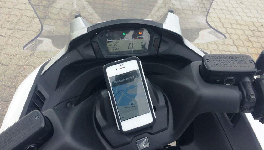 Honda NC 700 DCT Integra - GPS målingen viser til tider, - helt op til 10%..!! lavere hastighed end speedometeret billede 18