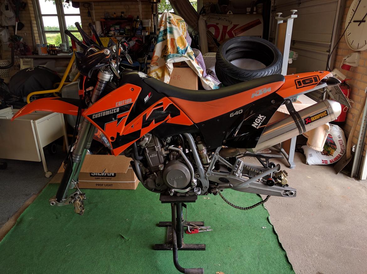 KTM 640 motard  billede 16