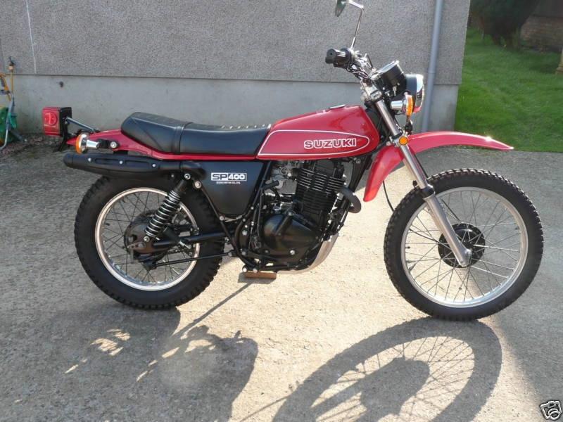 Suzuki GN400 TD - Dette er offroaderen som Suzuki lånte motoren fra billede 10