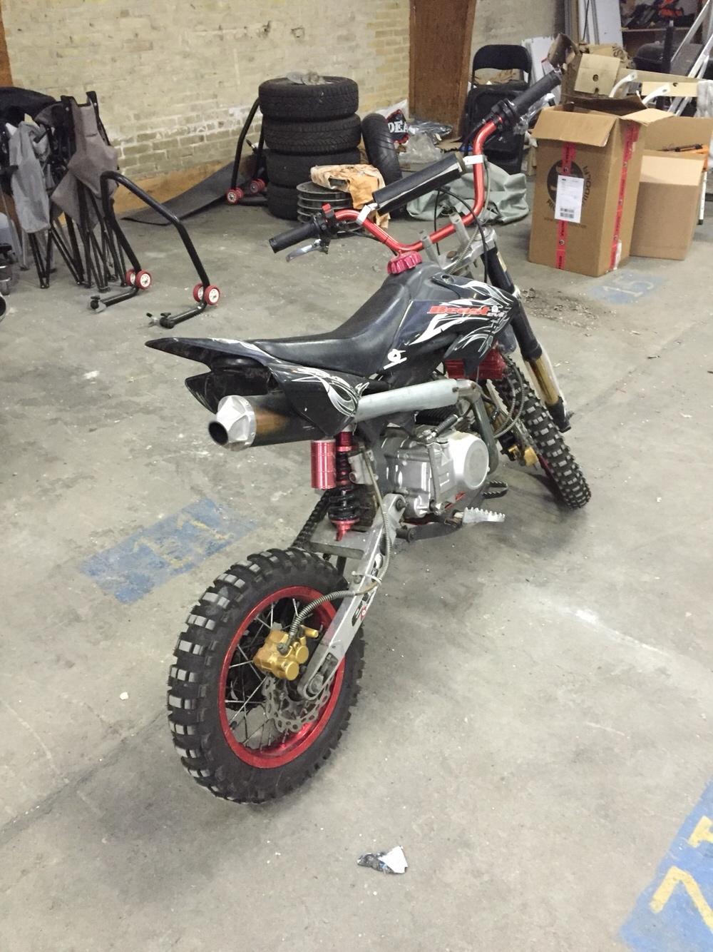 Shineray Motard pitbike billede 6