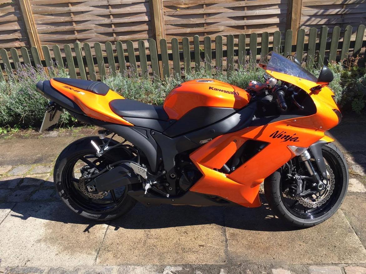 Kawasaki zx6r billede 2