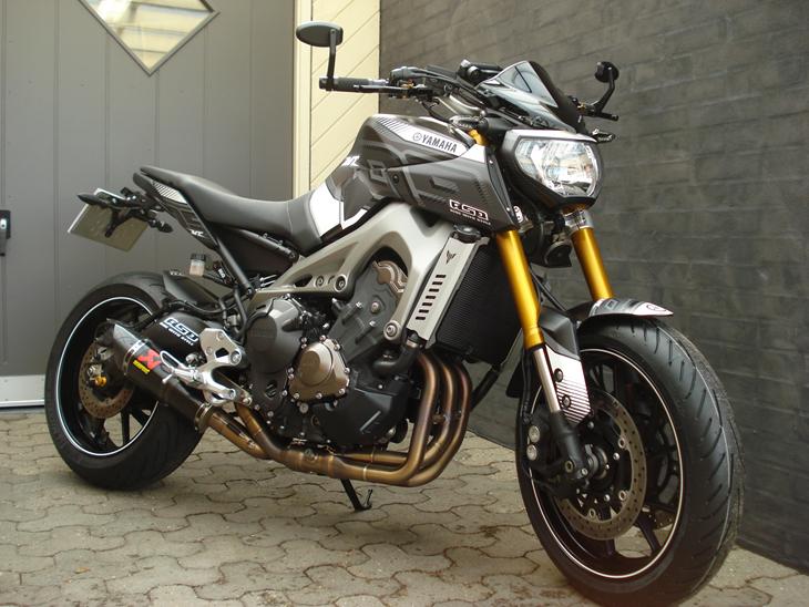 Yamaha MT - 09 "BAGHJULS KONGEN" - BAGHJULS KONGEN billede 1