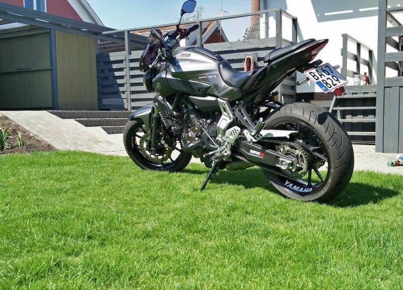 Yamaha MT-07 billede 10