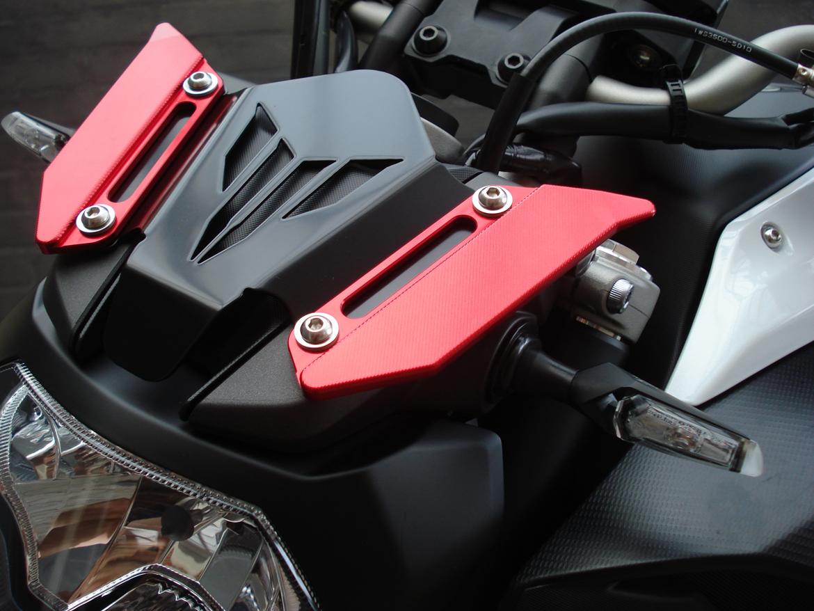 Yamaha MT - 07 - Fly screen billede 3