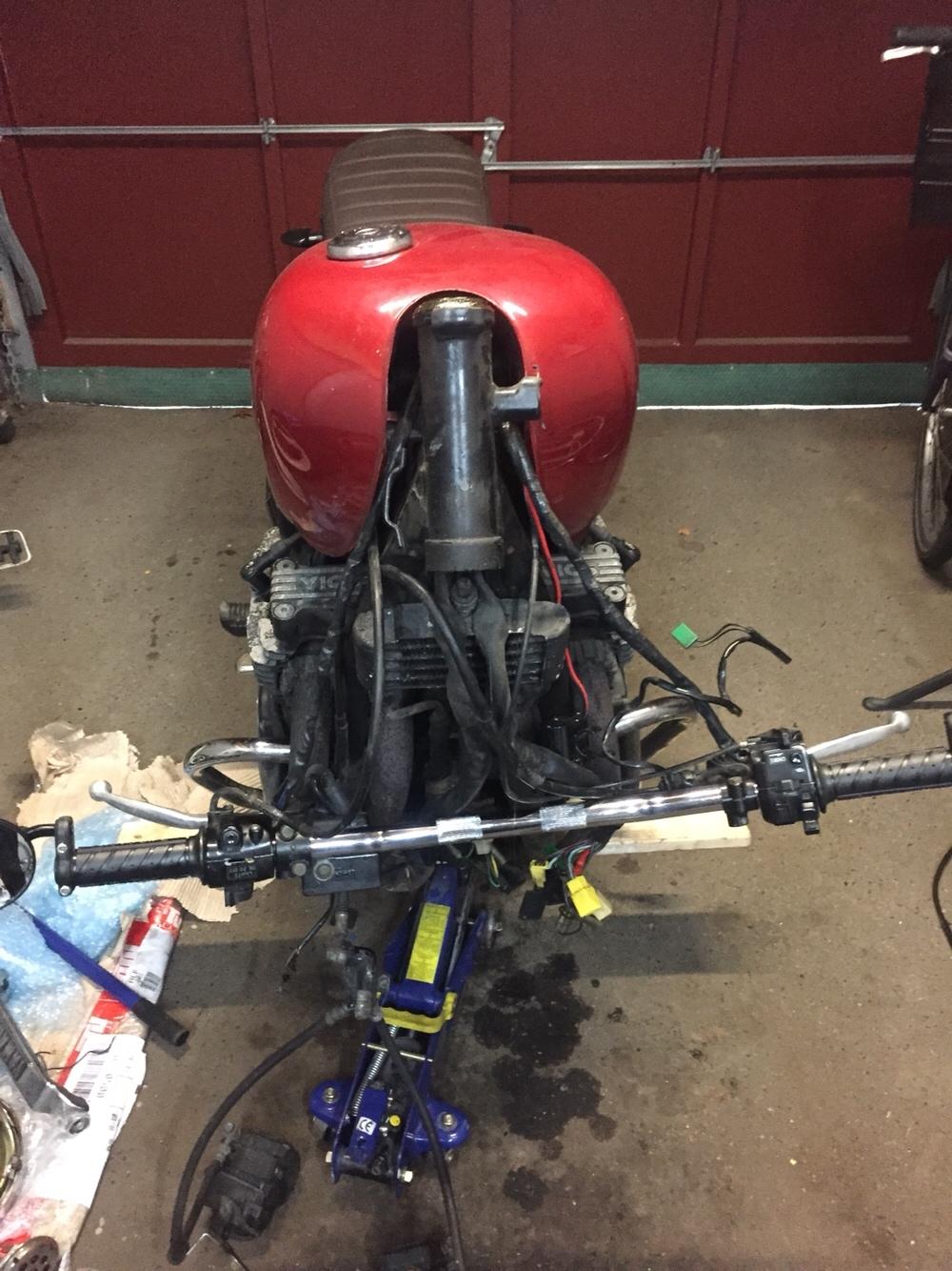 Yamaha XJ550 billede 11