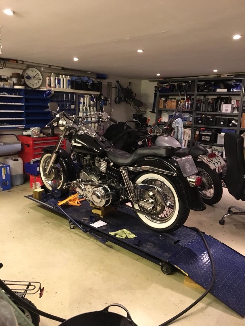 Harley Davidson 1200 shovel Old School billede 7