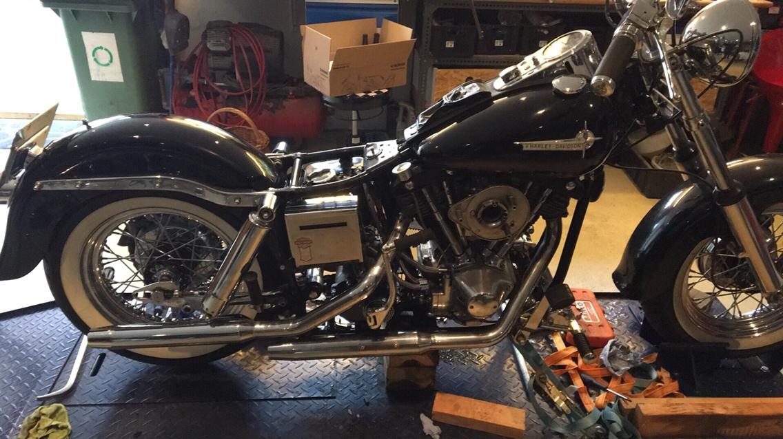 Harley Davidson 1200 shovel Old School billede 8
