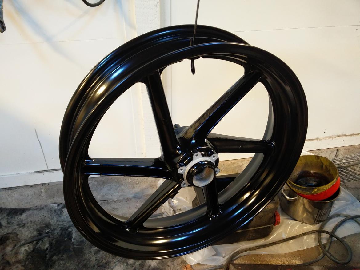 Honda Cbr 600 f3 - Dele tilbage fra pulverlak billede 16