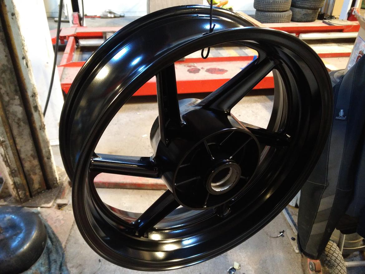 Honda Cbr 600 f3 - Dele tilbage fra pulverlak billede 17