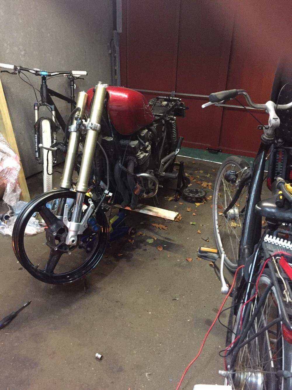 Yamaha XJ550 billede 18