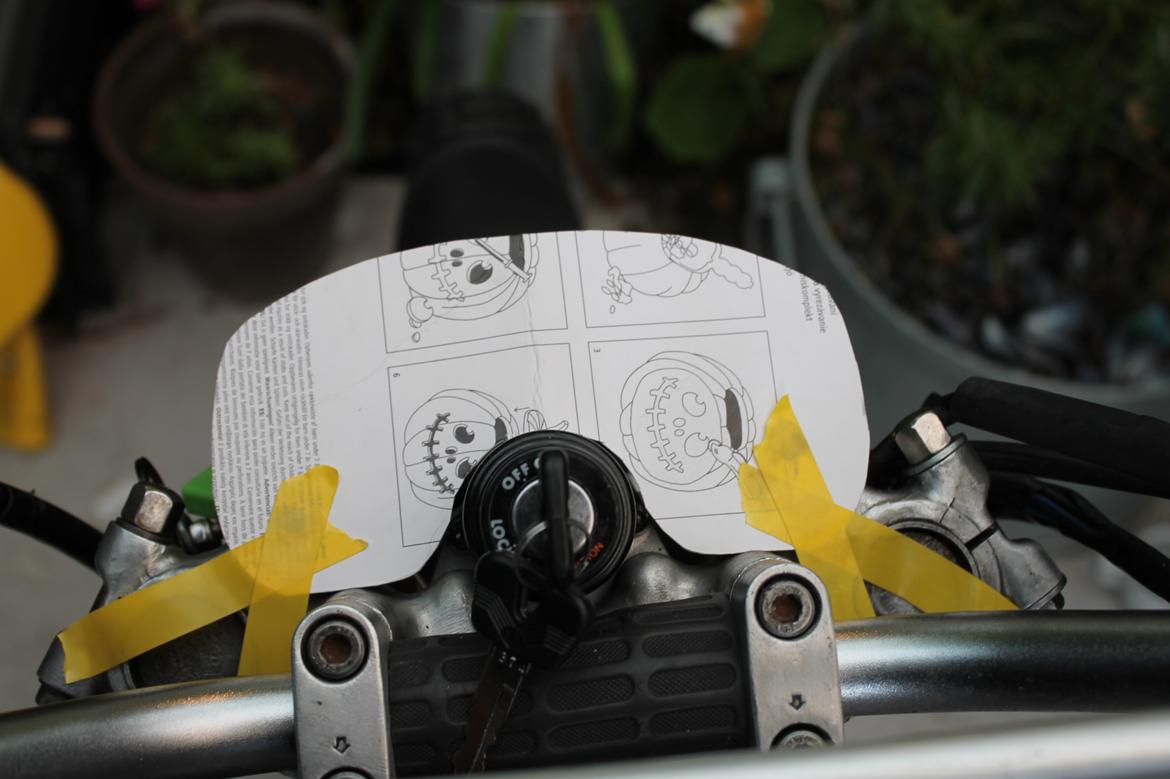 Yamaha xj 550 billede 9