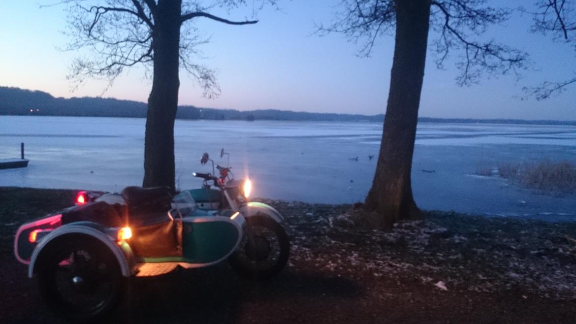 Ural Ural 650 - Vinter ved Tange sø billede 4