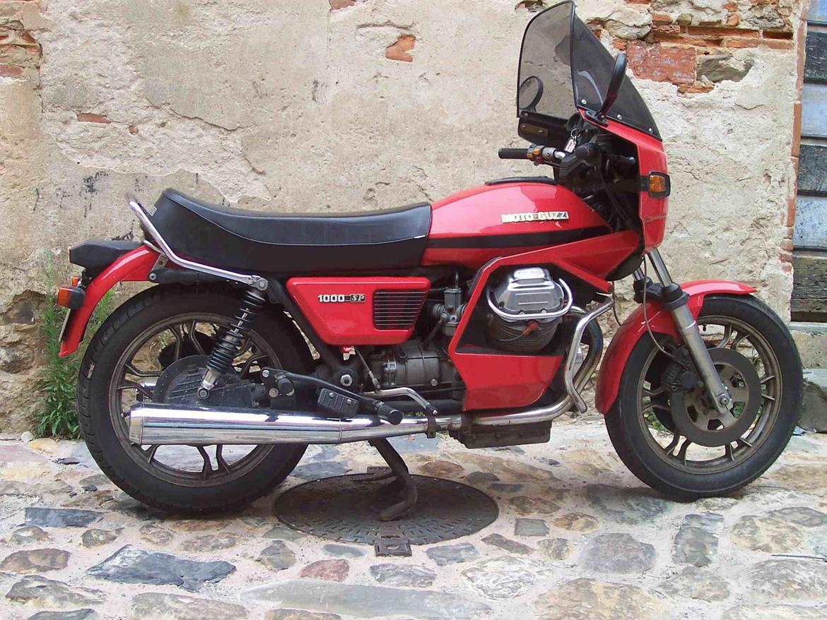 Moto Guzzi SP1000 - Ja sådan så den gamle dame ud da hun var en lille pige..... modelfoto fra nettet billede 13