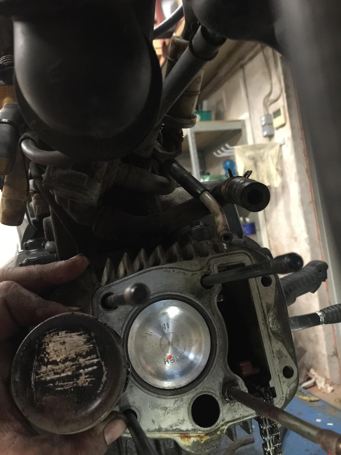 Honda ANF Innova 125 - skift af stempel  billede 44