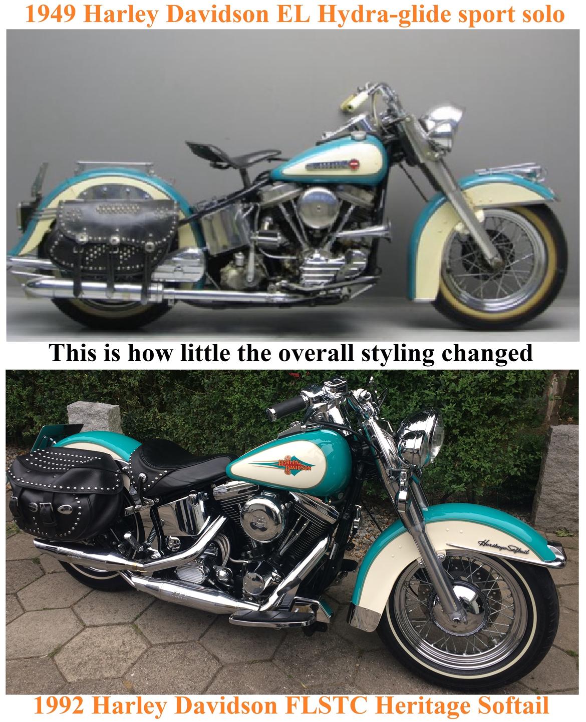Harley Davidson FLSTC Heritage Softail  billede 1