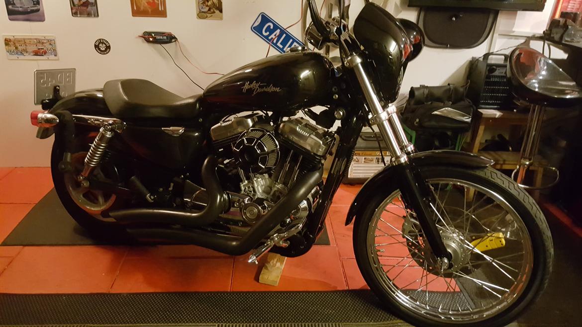 Harley Davidson Sportster 883 xl custom. SOLGT ! billede 4