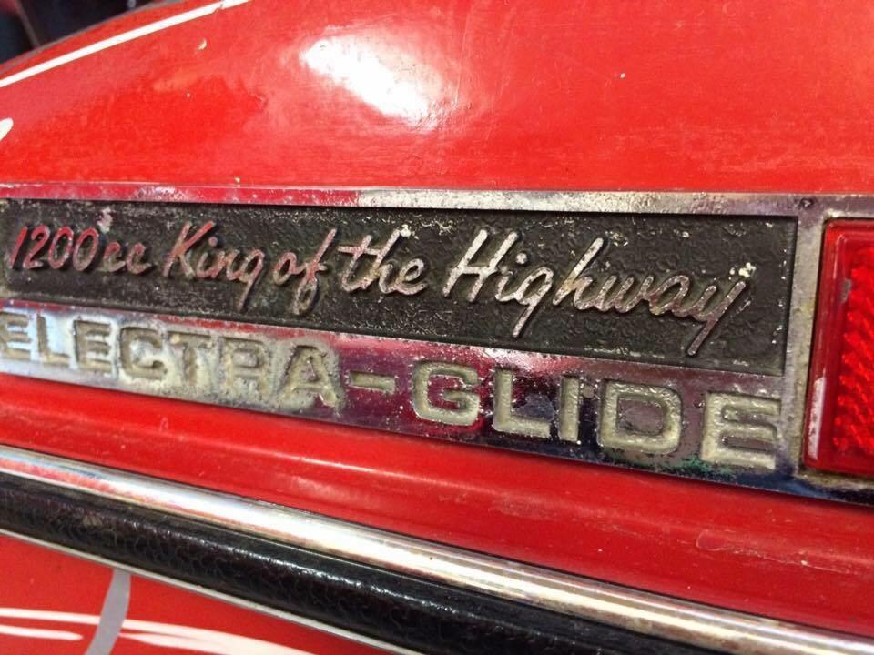 Harley Davidson FLH Electra Glide - SOLGT -  m Tour Pack billede 6