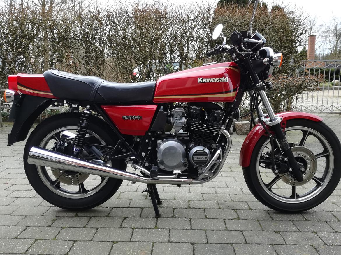 Kawasaki Z500 billede 2