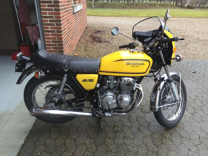 Honda CB 400 Four 1977 En af de mest populære Honda