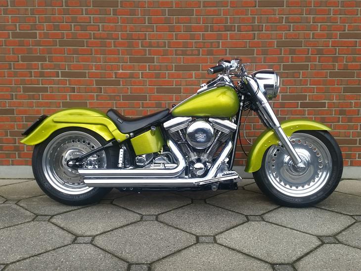Harley Davidson Fat Boy        Fatboy billede 1