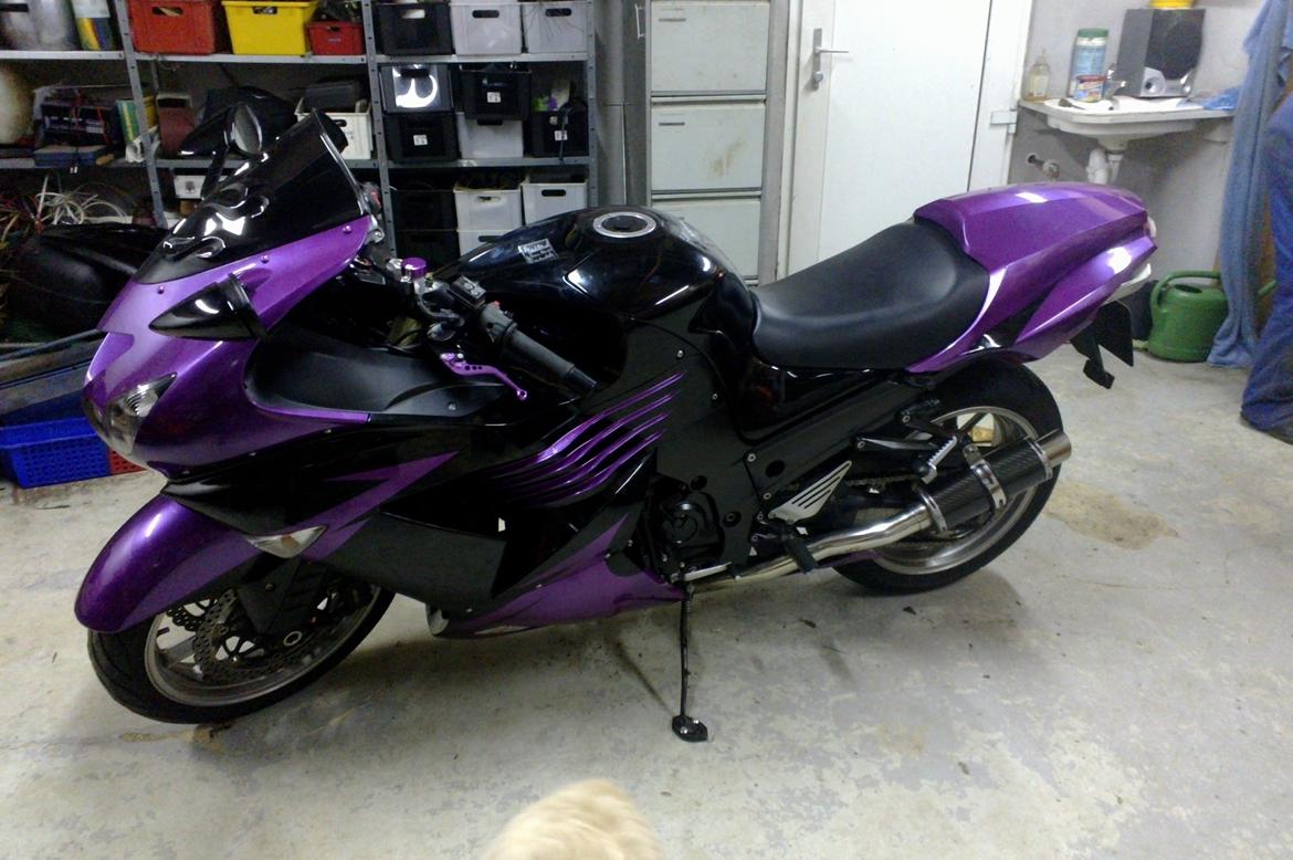 Kawasaki ZZR 1400 ABS - nyt lilla cover billede 1