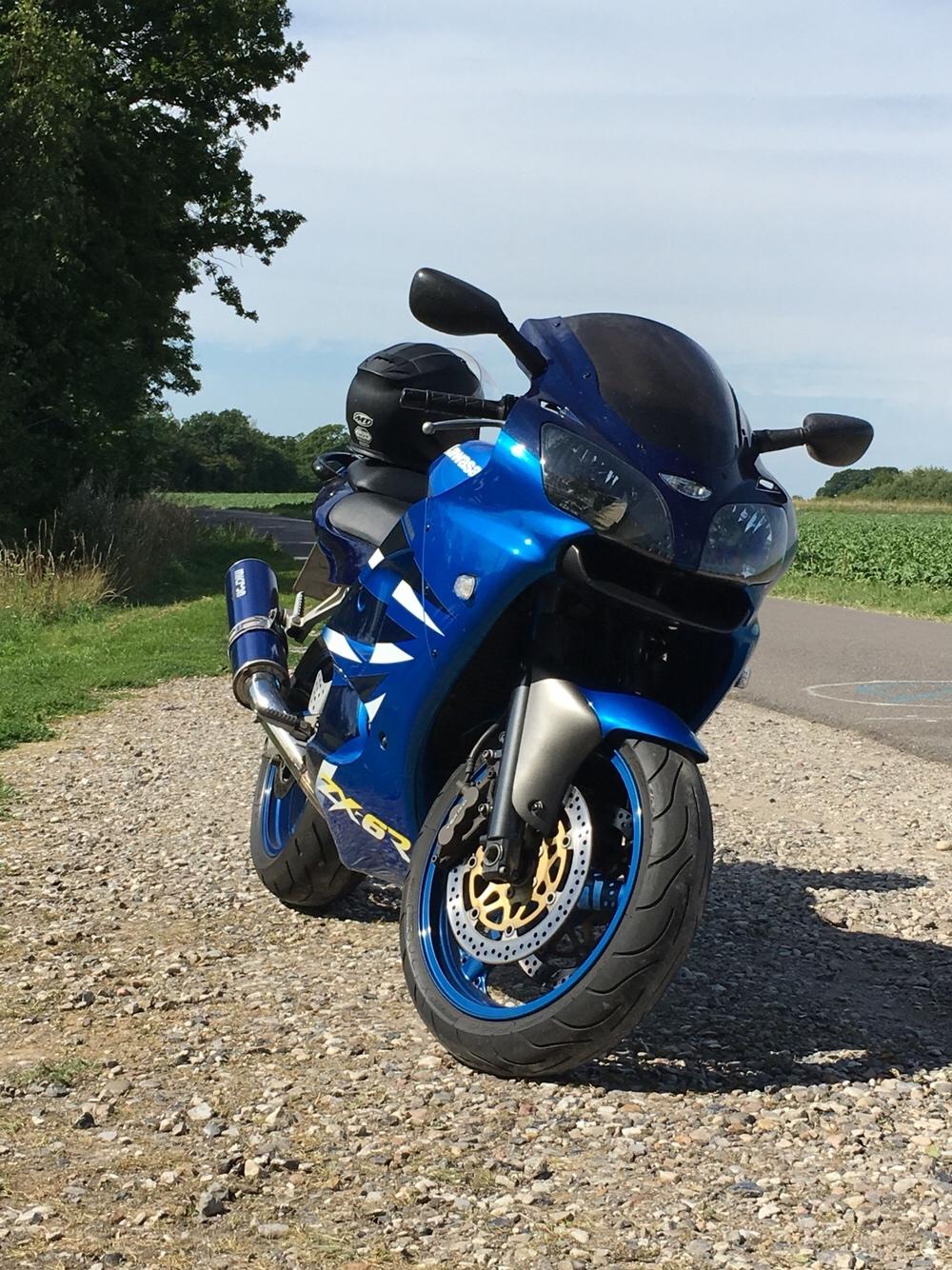 Kawasaki Zx6r "solgt" billede 2