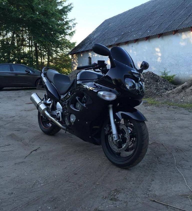 Suzuki GSX 750F  SOLGT - Sådan så den ud da  jeg fik den billede 14