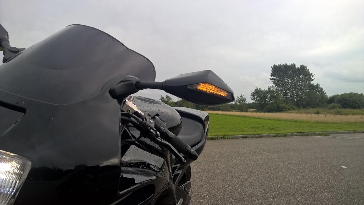 Honda CBR 600 F2 - Sideblink er flyttet til sidespejlene billede 5