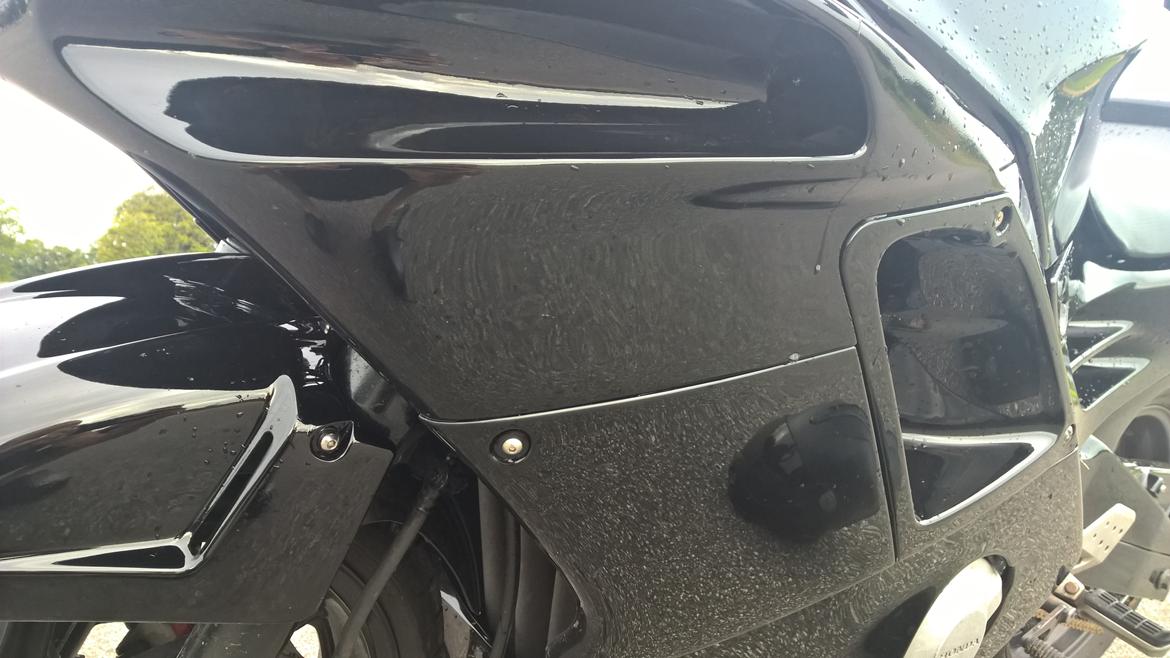 Honda CBR 600 F2 - Sideblink er blevet spartlet ud, og flyttet til spejlene billede 6
