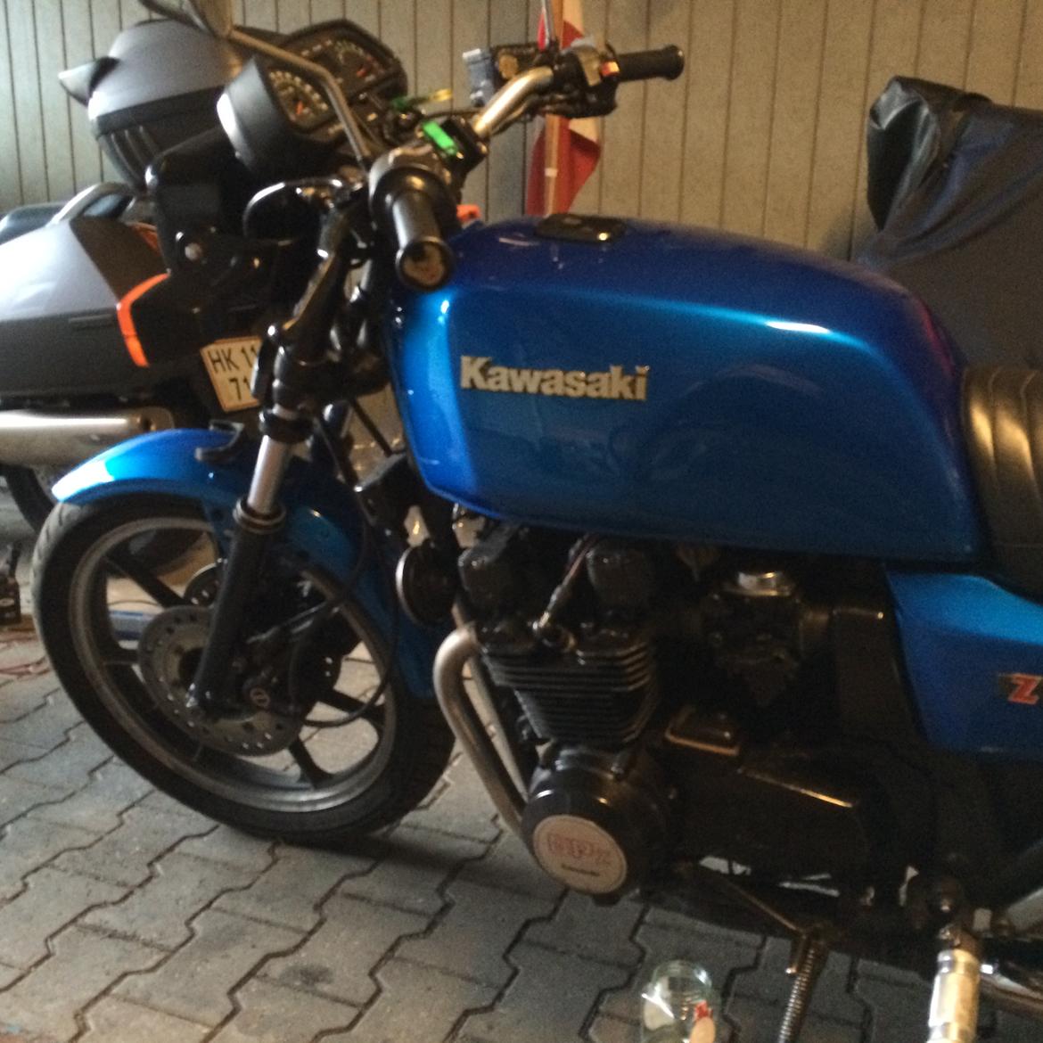 Kawasaki Z 750 m. Gpz motor billede 1